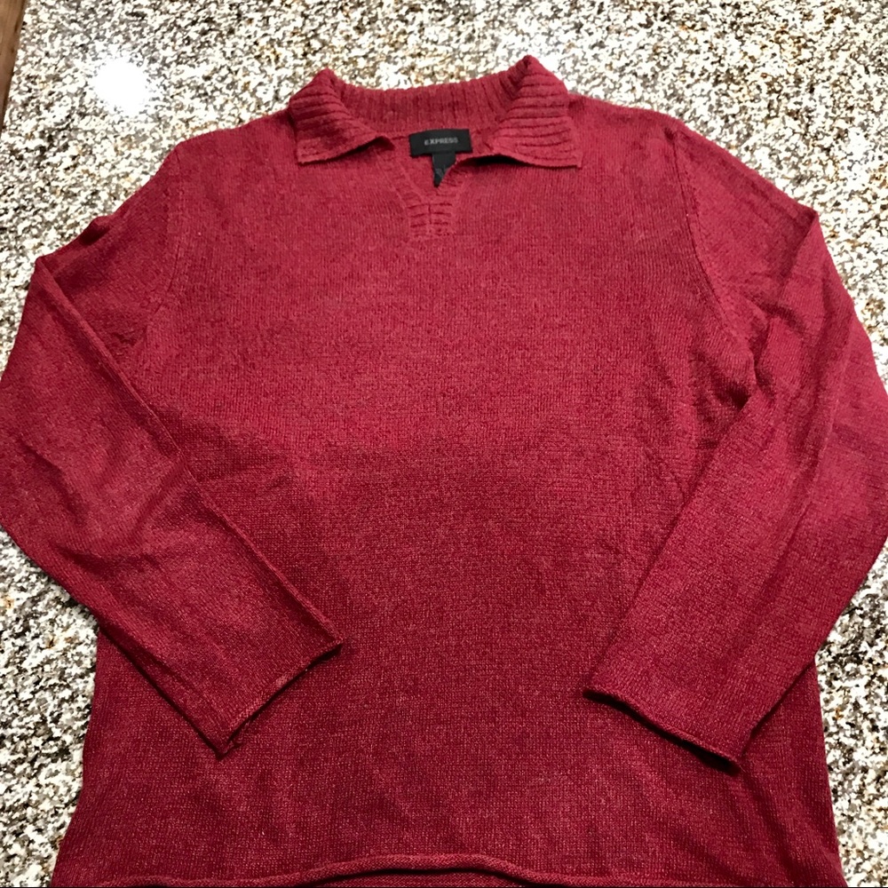 Express knit sweater L